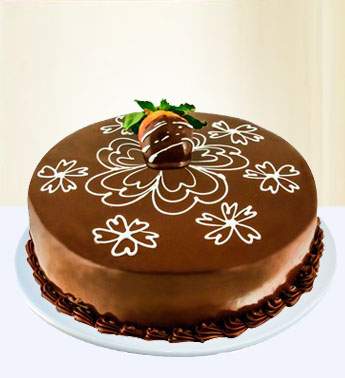 Chocolate sponge (moister) with Dark chocolate ganache filling Triple Chocolate Cake